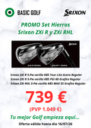 PROMO Set Hierros Srixon ZXi R y ZXi RHL Srixon