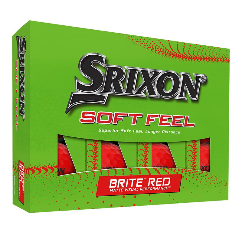 Srixon Soft Feel Brite Red 2023 Srixon