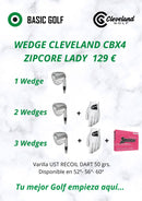 Promo Wedge Cleveland CBX 4 Zipcore Lady