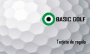 Tarjeta regalo Basic golf Basic Golf